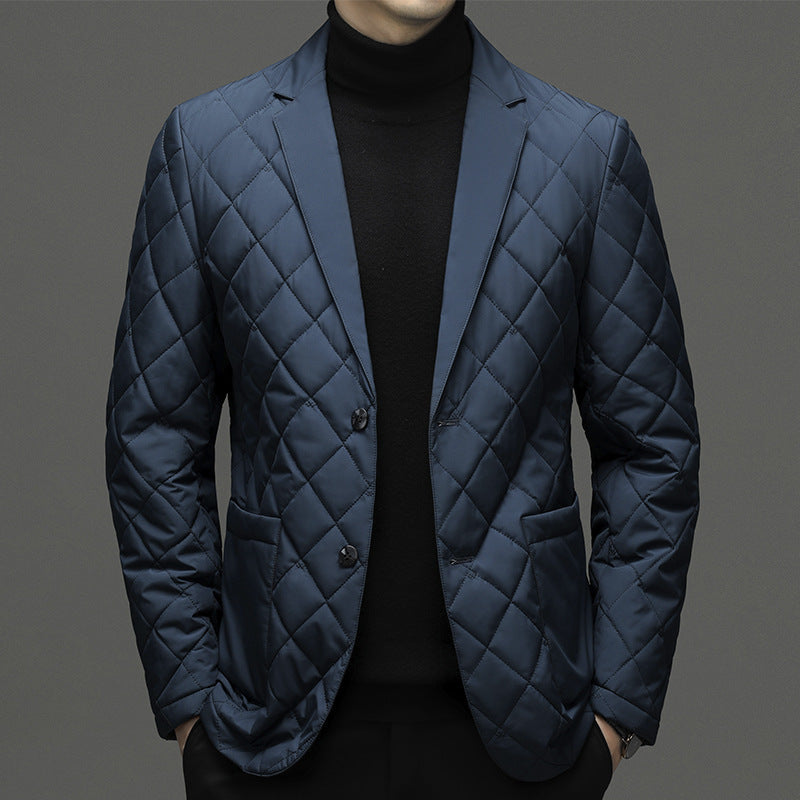 Men's Winter Lapel Thick Warm Jacket