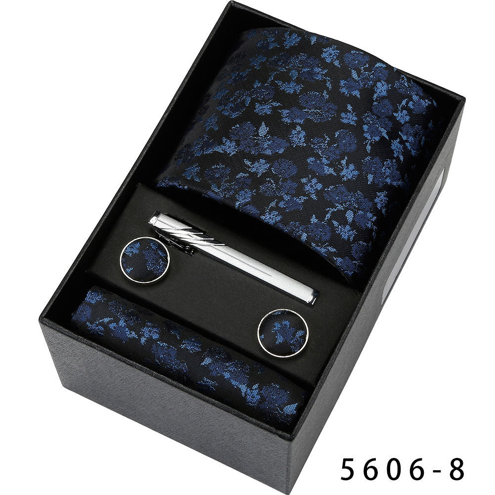 Men's Casual Banquet Five-piece Tie Set