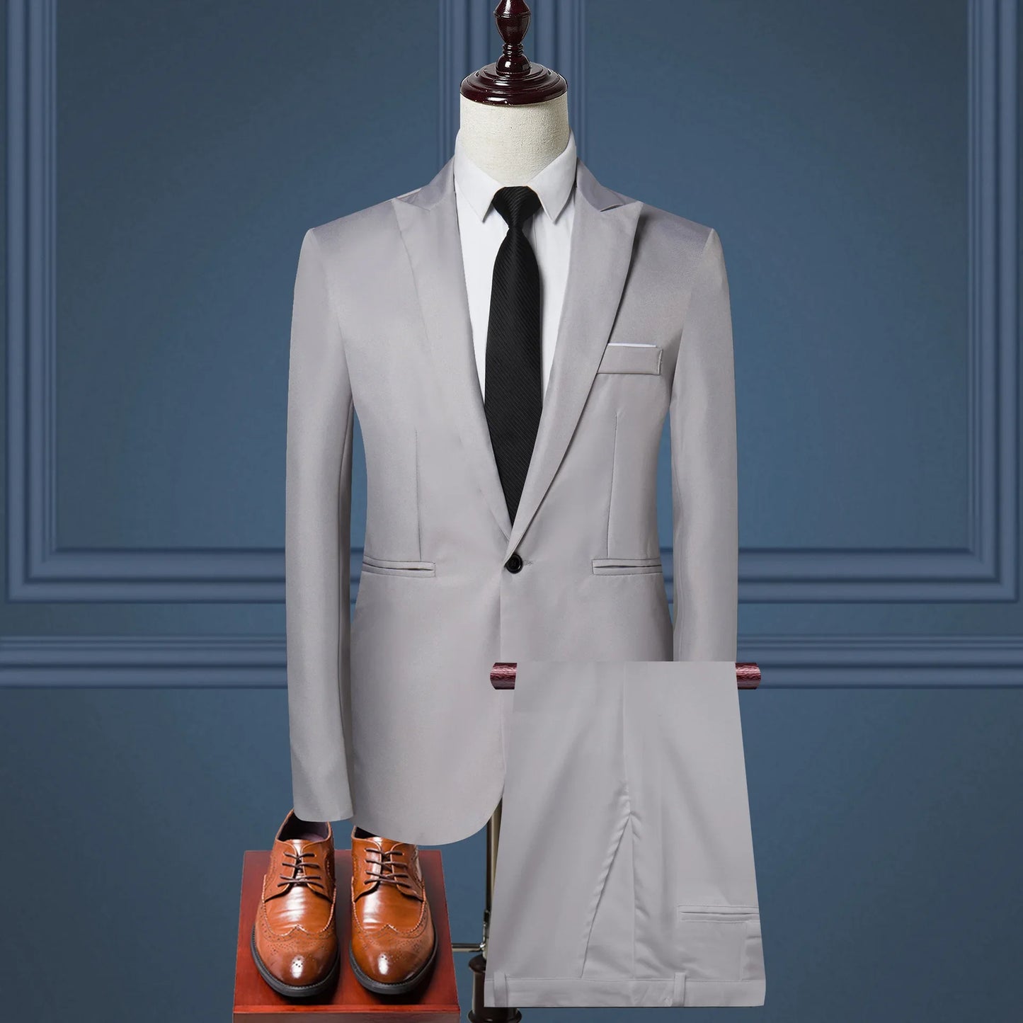 Western-style Tuxedo Two-piece Set