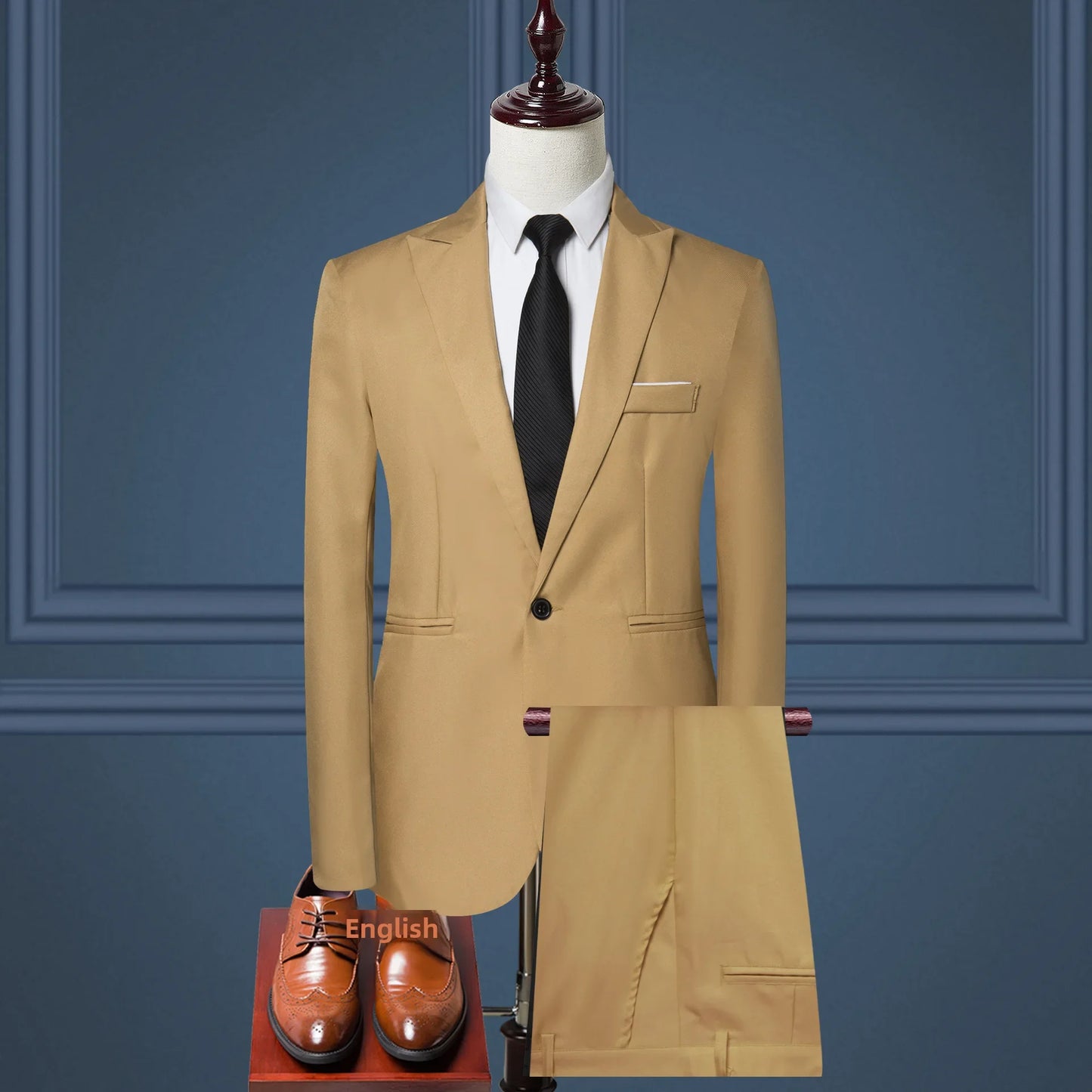 Western-style Tuxedo Two-piece Set