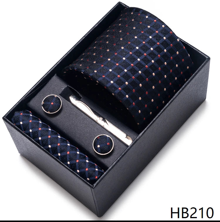 Mix Colors 5pcs Necktie set