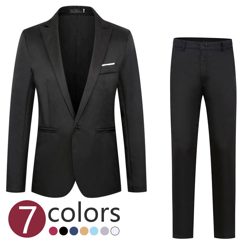 Blazer and Pants Two Piece Tuxedo