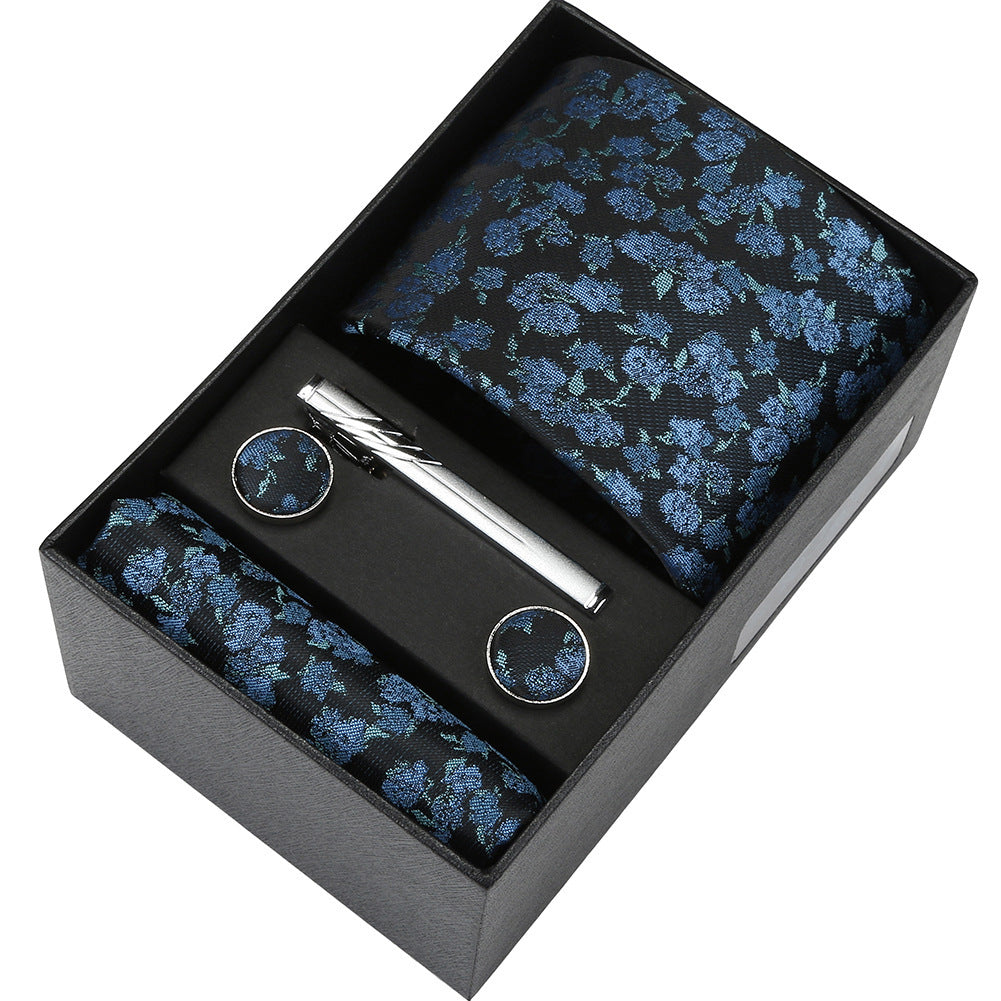 Men's Casual Banquet Five-piece Tie Set