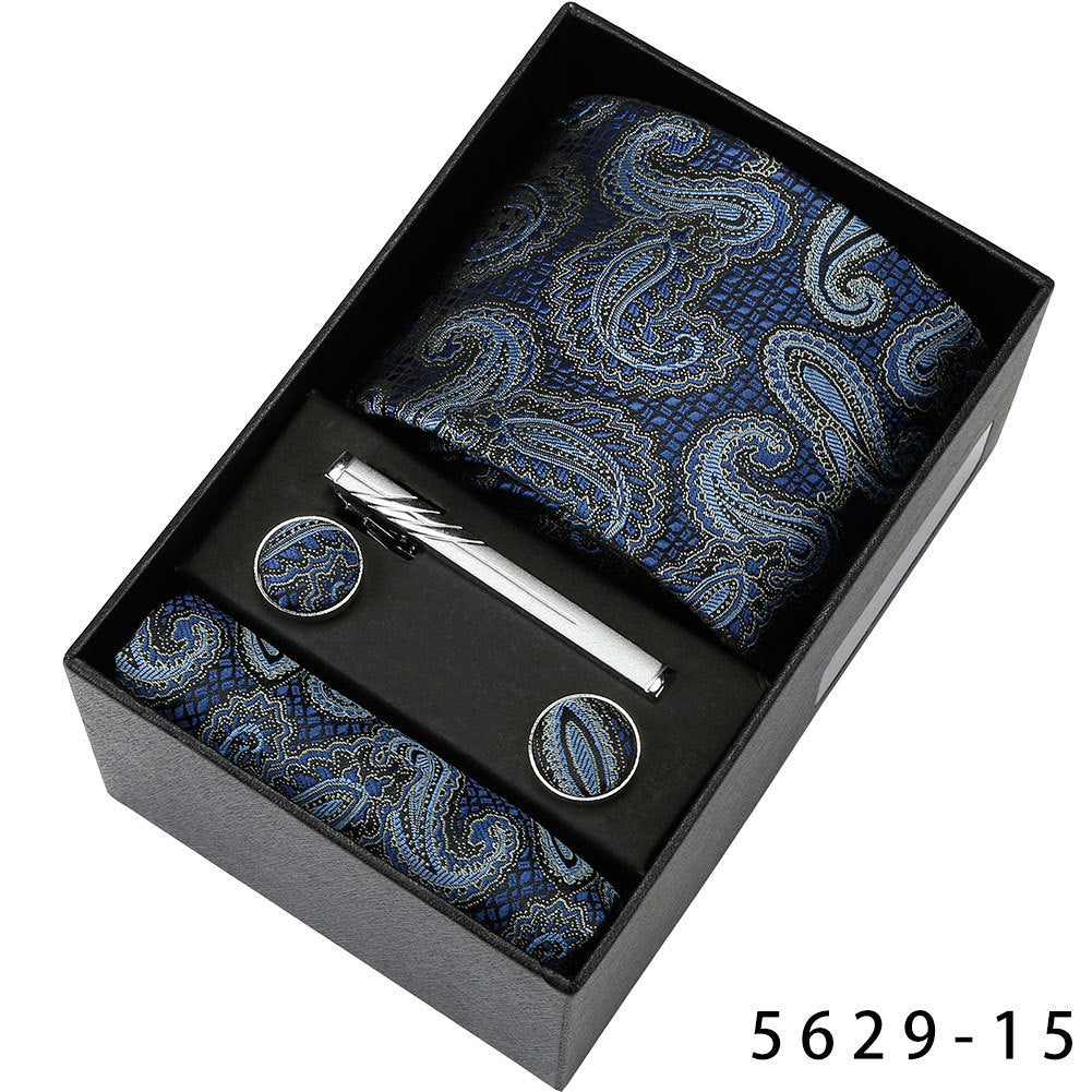 Men's Casual Banquet Five-piece Tie Set