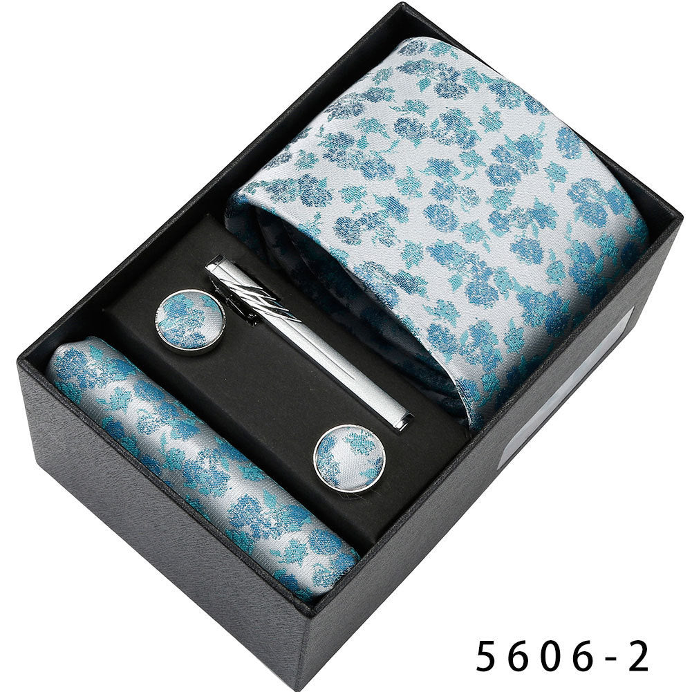 Men's Casual Banquet Five-piece Tie Set