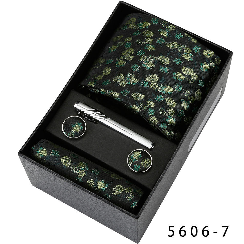 Men's Casual Banquet Five-piece Tie Set