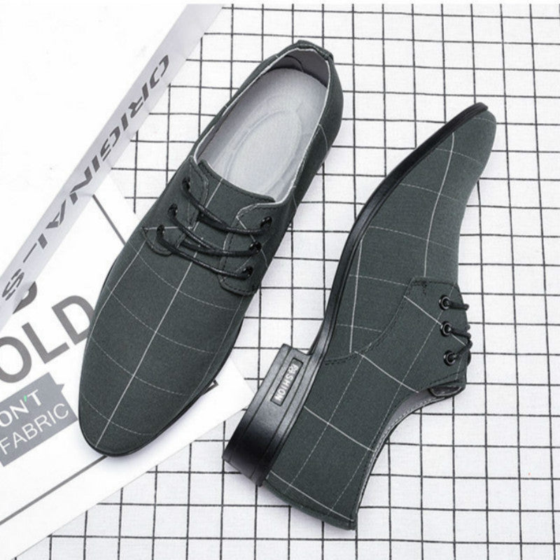 Men Breathable Canvas  Shoes