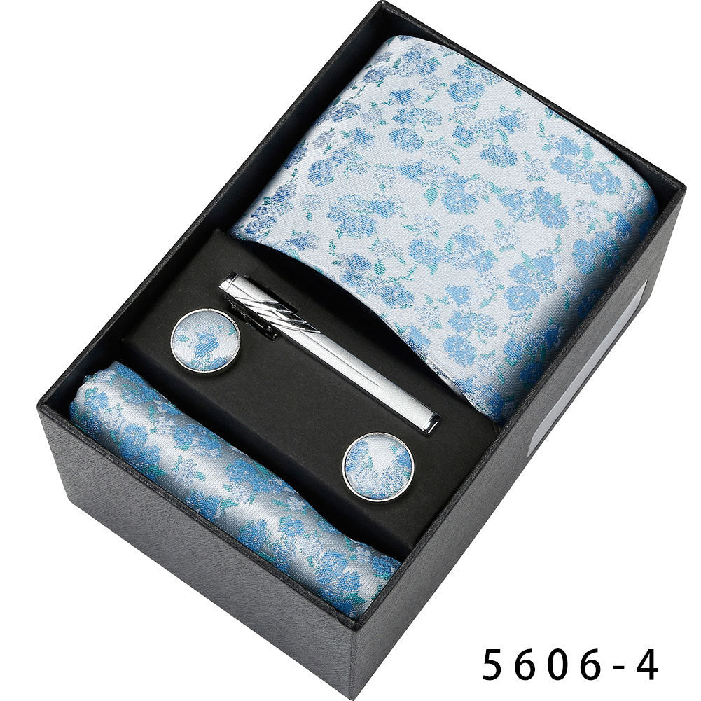 Men's Casual Banquet Five-piece Tie Set