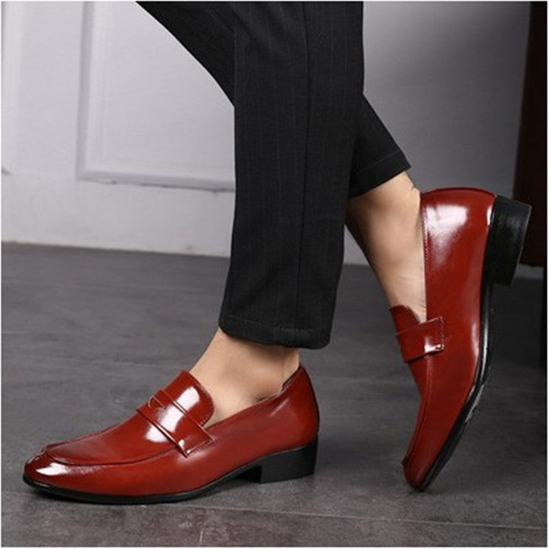 Men's British Pointed Toe Dress Shoes