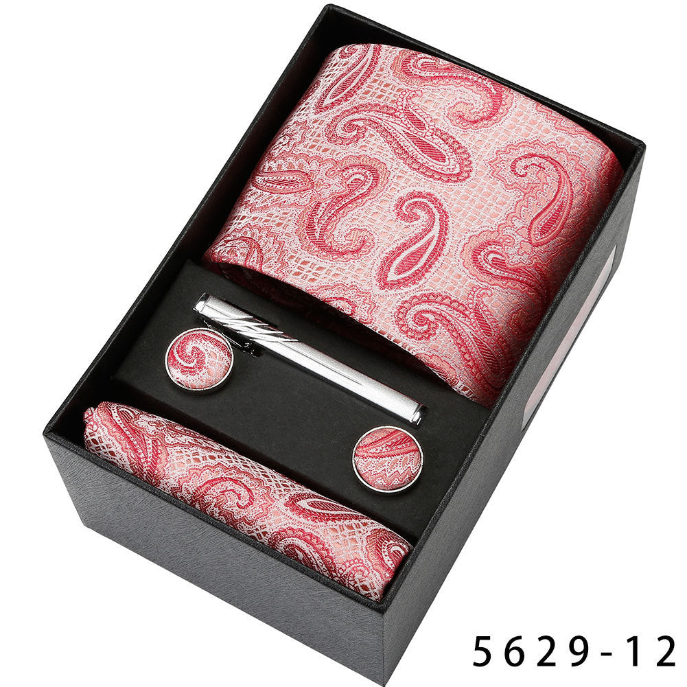 Men's Casual Banquet Five-piece Tie Set
