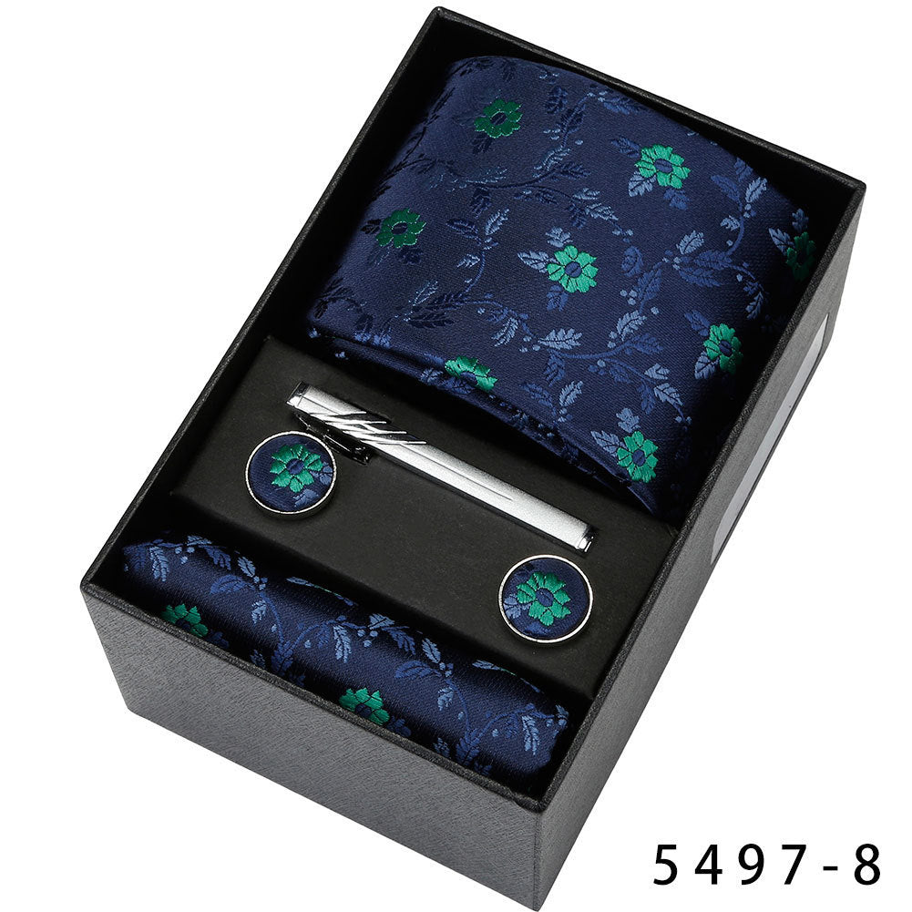 Men's Casual Banquet Five-piece Tie Set