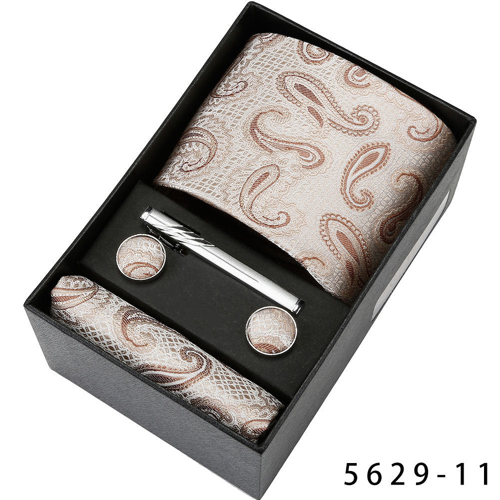 Men's Casual Banquet Five-piece Tie Set