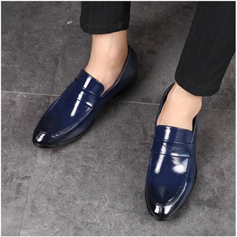 Men's British Pointed Toe Dress Shoes