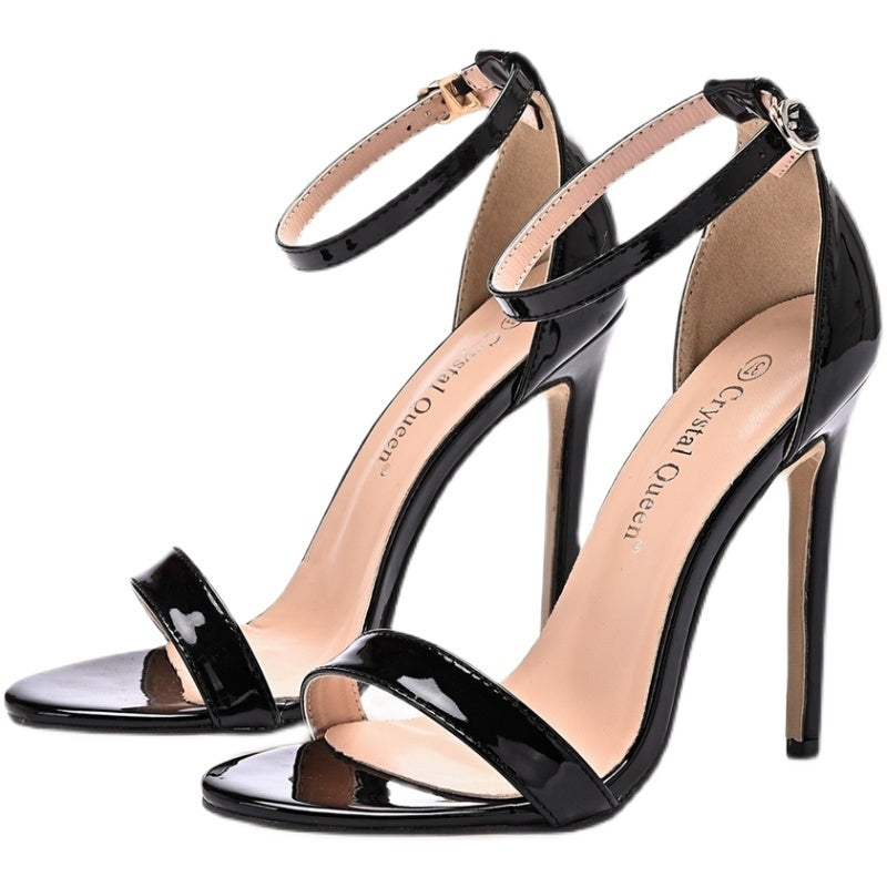 Women's Peep Toe High Heel Sandal