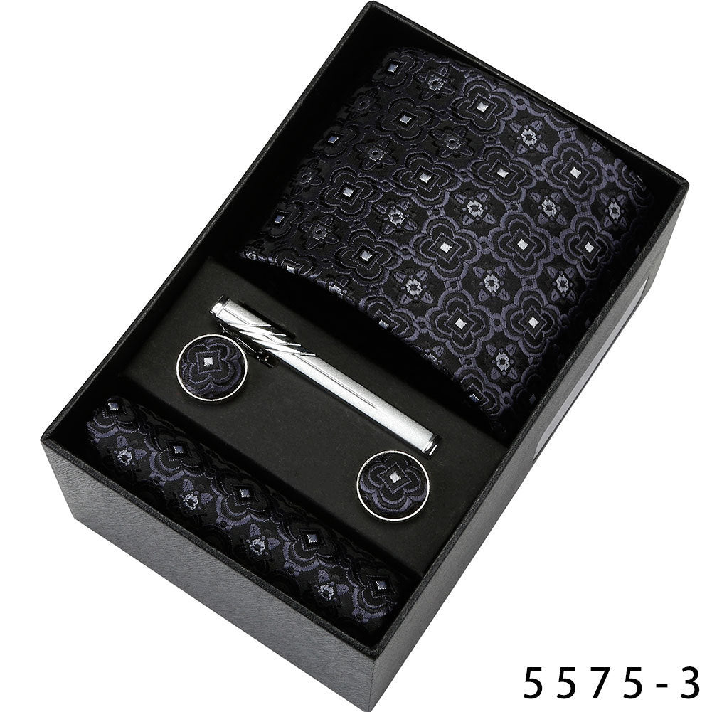 Men's Casual Banquet Five-piece Tie Set