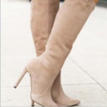 Sexy High Fashion Women's High Heeled Cowgirl Boots