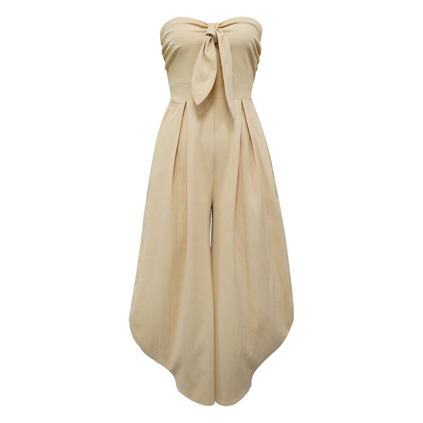 Women's Chest Wrap Solid Color Romper