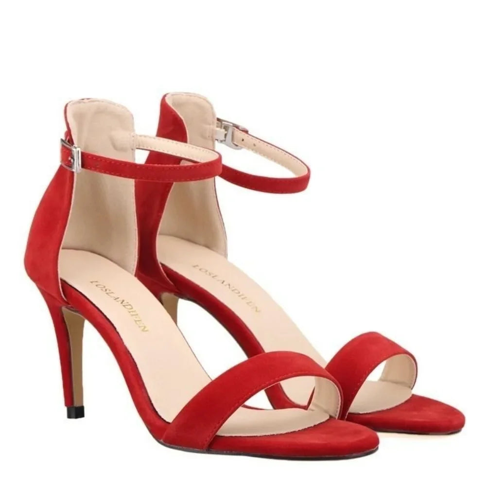 Sexy Open Toe Ankle Strap High Heeel Sandal
