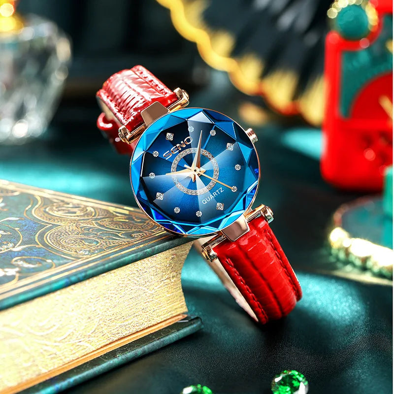 Ladies Luxury Waterproof Wrist Watch