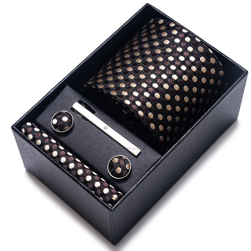 Mix Colors 5pcs Necktie set