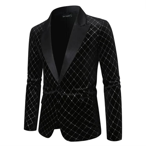 Men's Single-button  Luxury Blazers