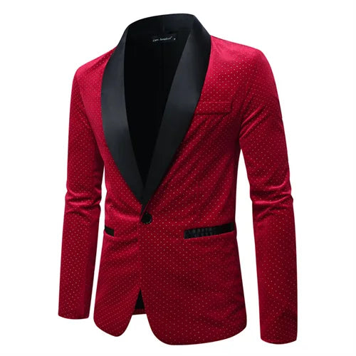 Men's Single-button  Luxury Blazers