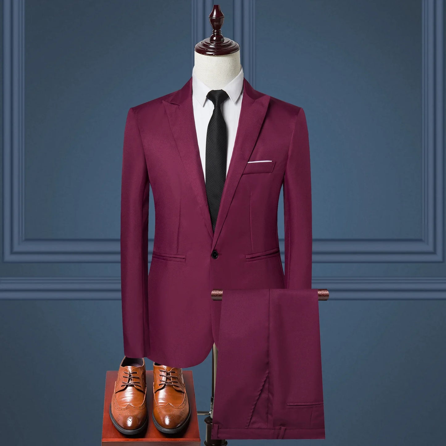 Western-style  Tuxedo Two-piece Set