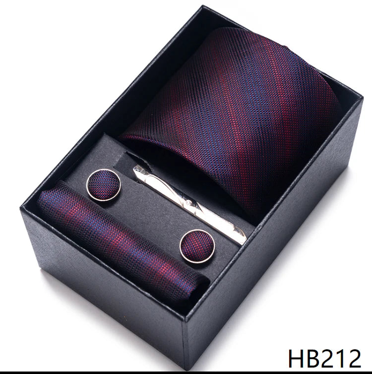Mix Colors 5pcs Necktie set