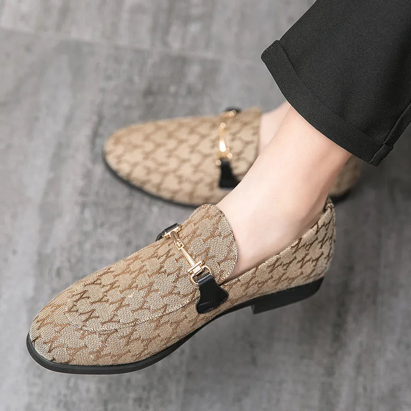 Classic Luxury Man Moccasin  Fashion Designer  Loafers