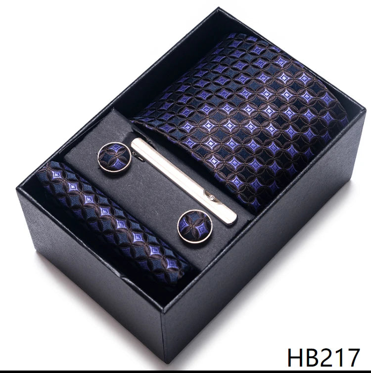 Mix Colors 5pcs Necktie set