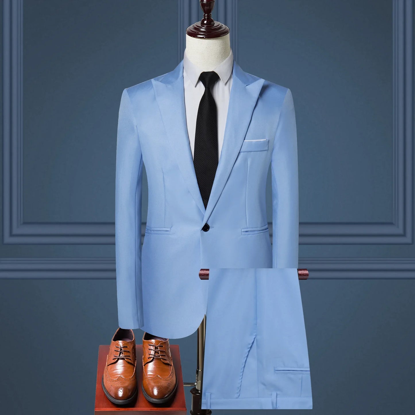 Western-style  Tuxedo Two-piece Set