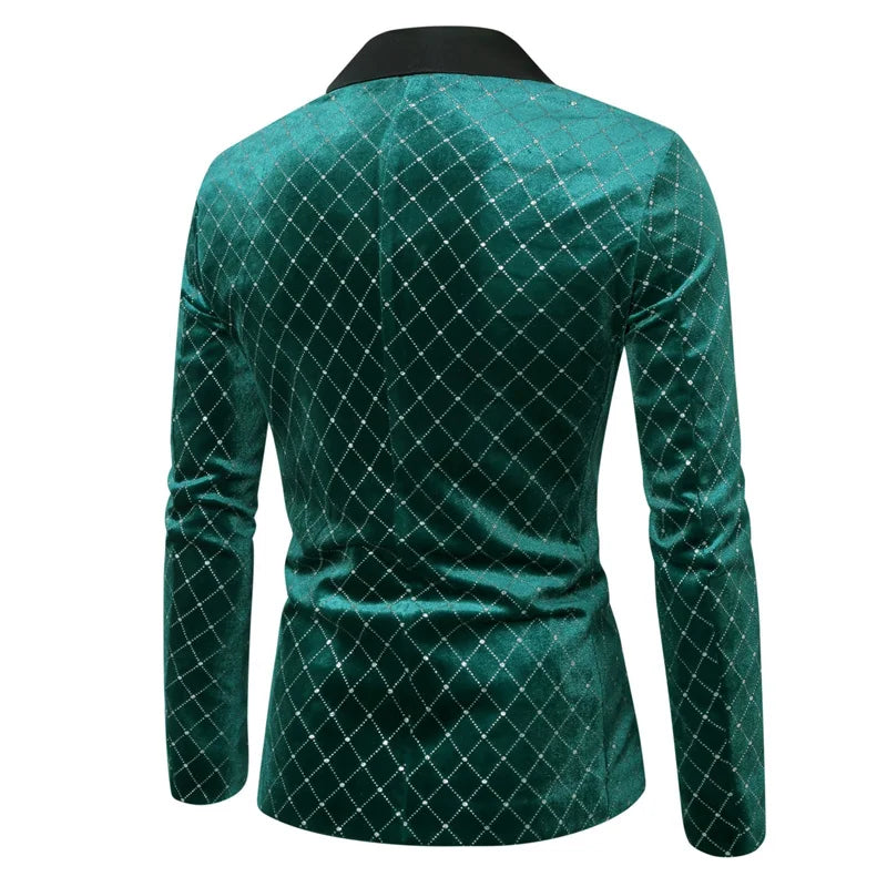 Men's Single-button  Luxury Blazers