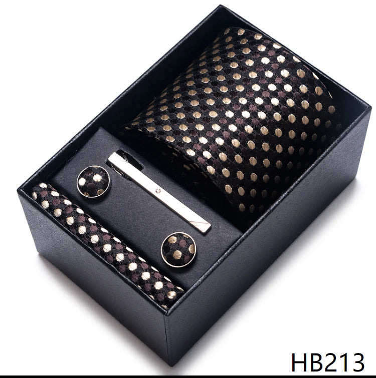 Mix Colors 5pcs Necktie set