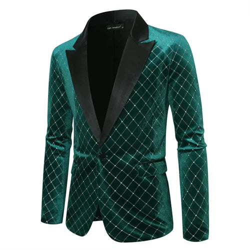 Men's Single-button  Luxury Blazers
