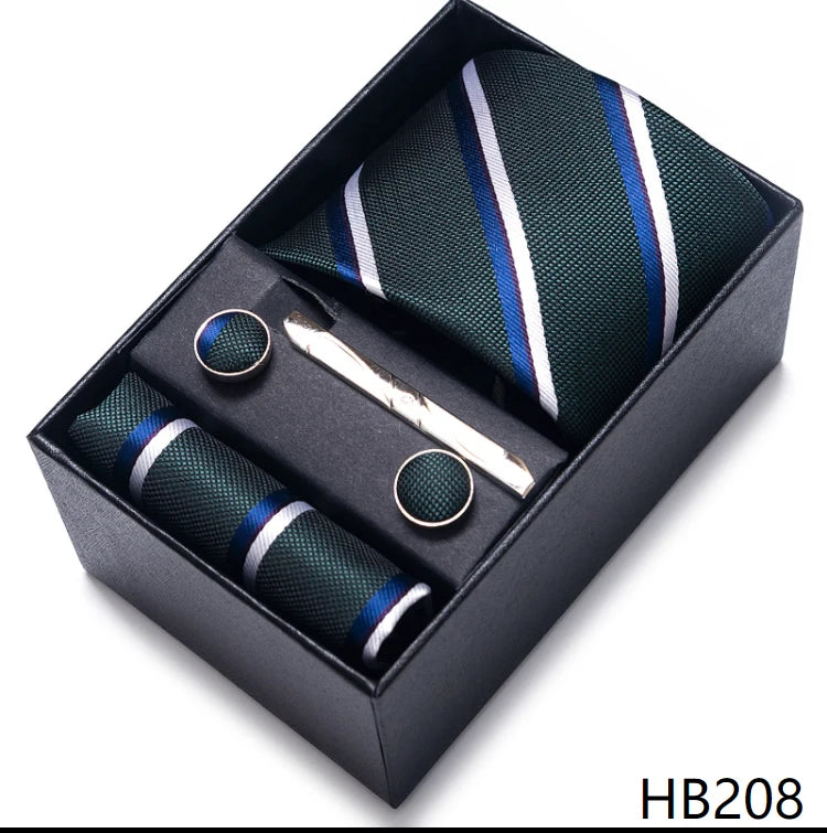 Mix Colors 5pcs Necktie set