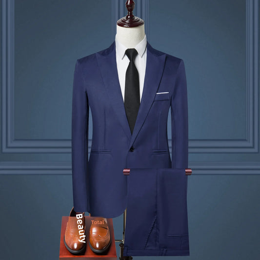 Western-style  Tuxedo Two-piece Set