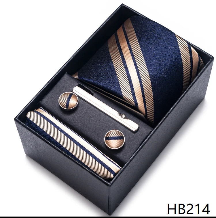 Mix Colors 5pcs Necktie set