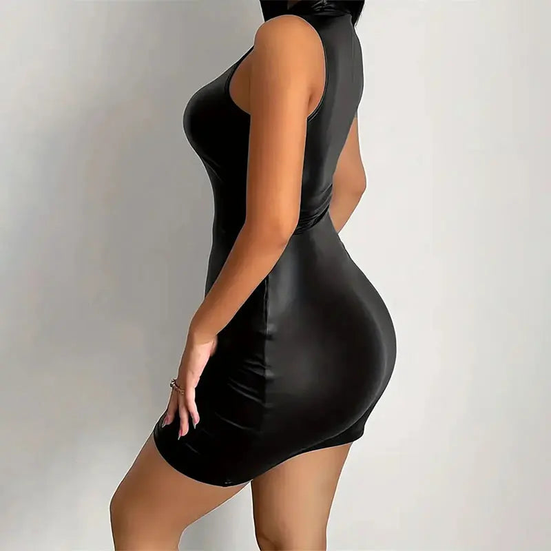 Sexy Sleeveless Mini Dress