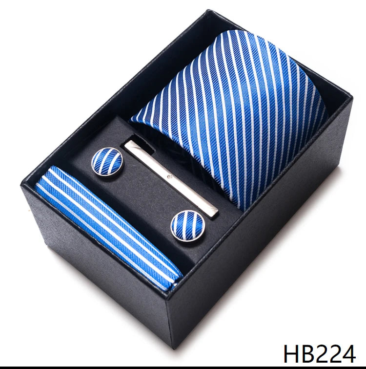 Mix Colors 5pcs Necktie set