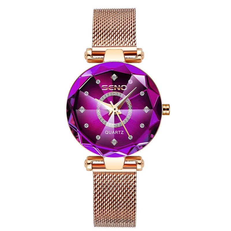 Ladies Luxury Waterproof Wrist Watch