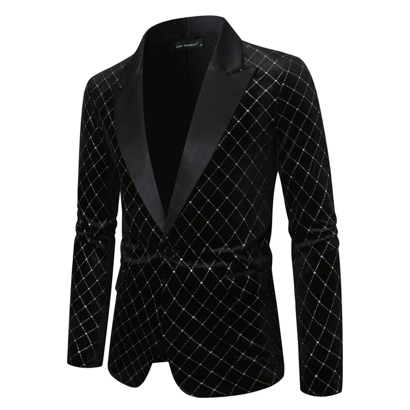 Men's Single-button  Luxury Blazers
