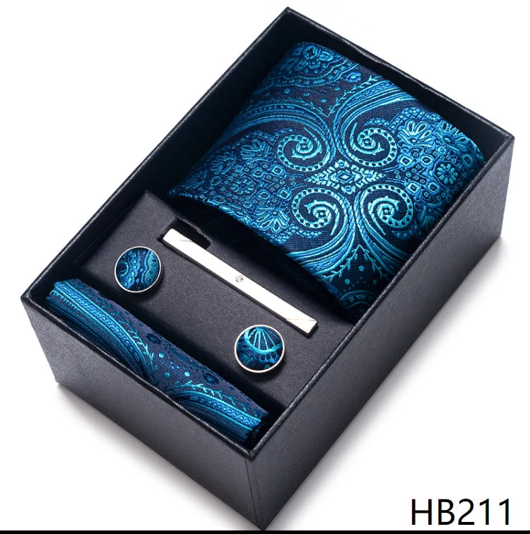 Mix Colors 5pcs Necktie set