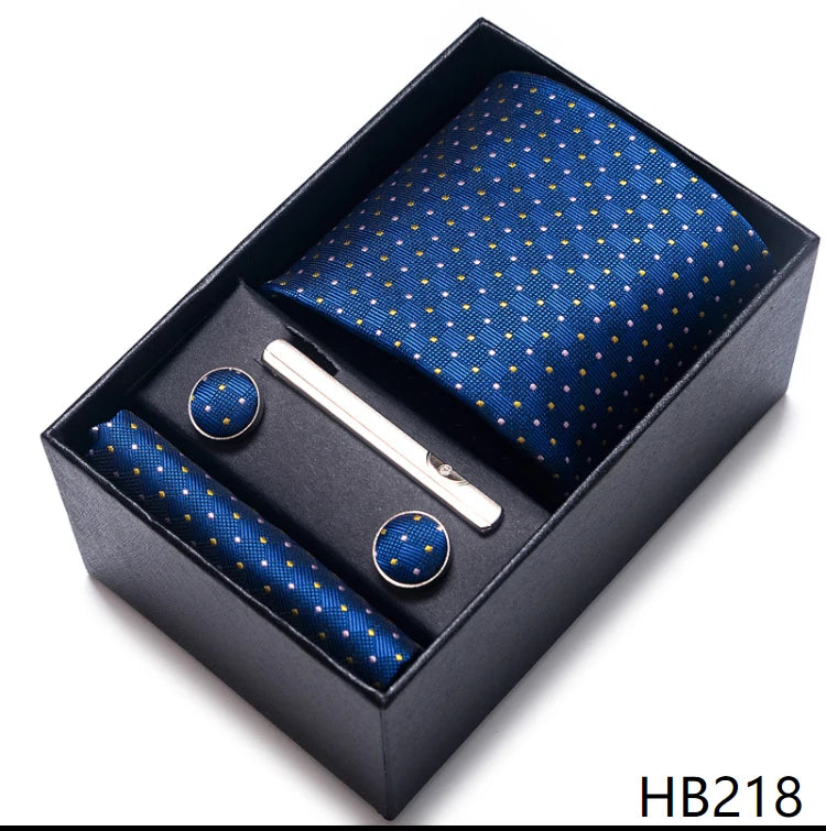 Mix Colors 5pcs Necktie set