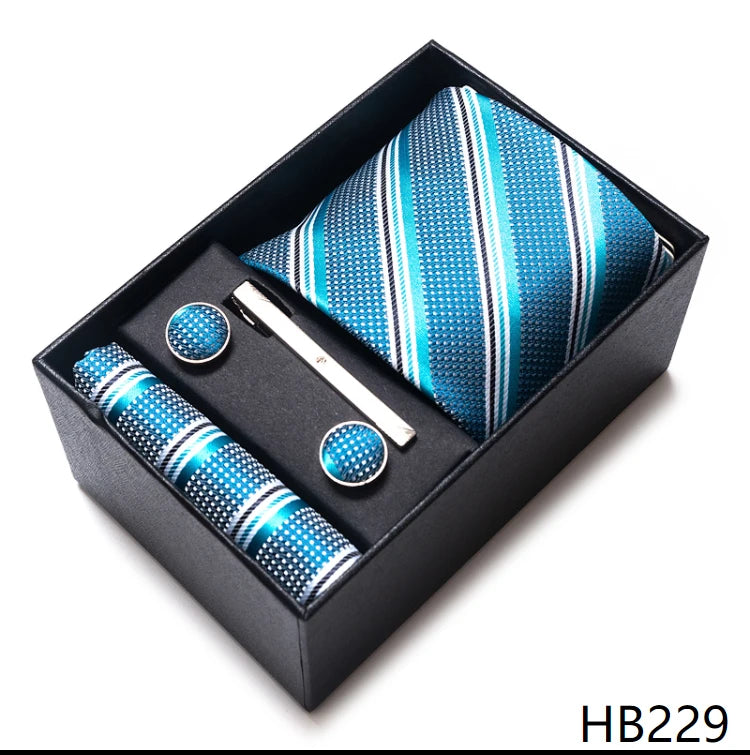 Mix Colors 5pcs Necktie set