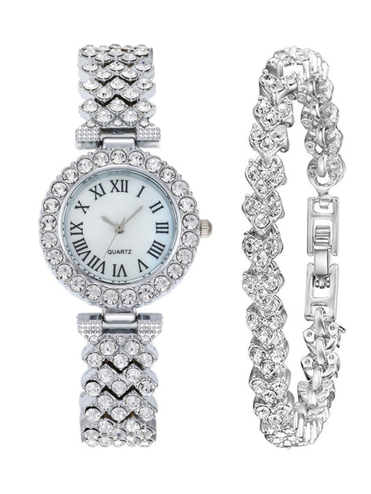 Ladies Luxury Watch and Bracelet set
