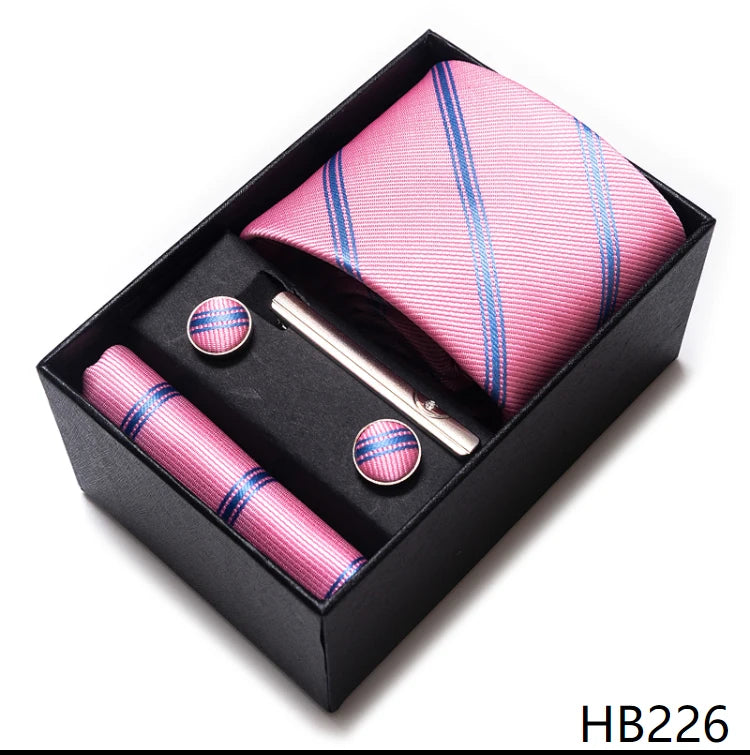 Mix Colors 5pcs Necktie set