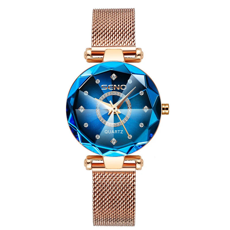 Ladies Luxury Waterproof Wrist Watch