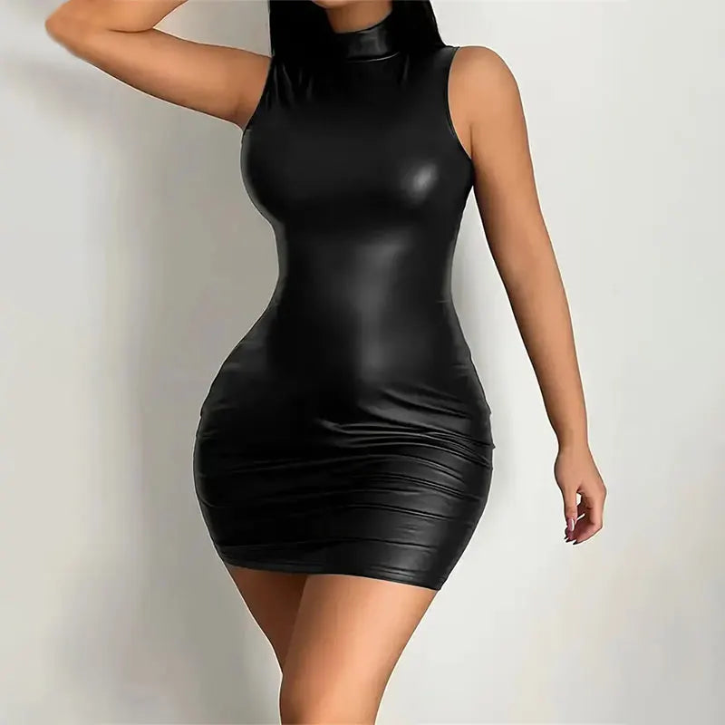 Sexy Sleeveless Mini Dress