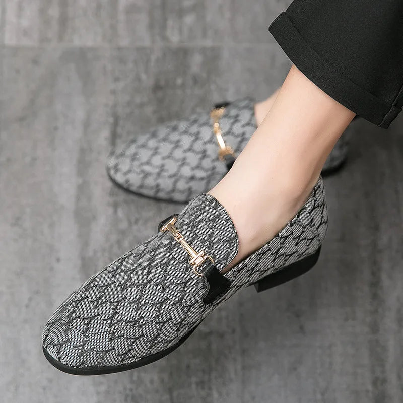 Classic Luxury Man Moccasin  Fashion Designer  Loafers
