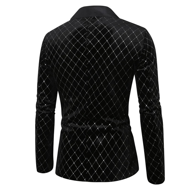 Men's Single-button  Luxury Blazers